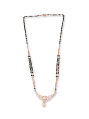 Rose Curved Spark Mangalsutra