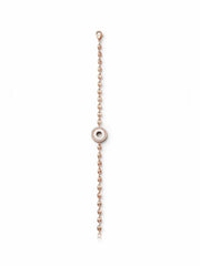 Silver Geometric Luxe Link Bracelet