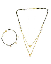 Golden Layered Grace Mangalsutra Set