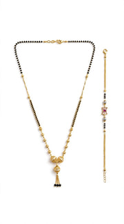 Golden Heritage Charm Mangalsutra Set