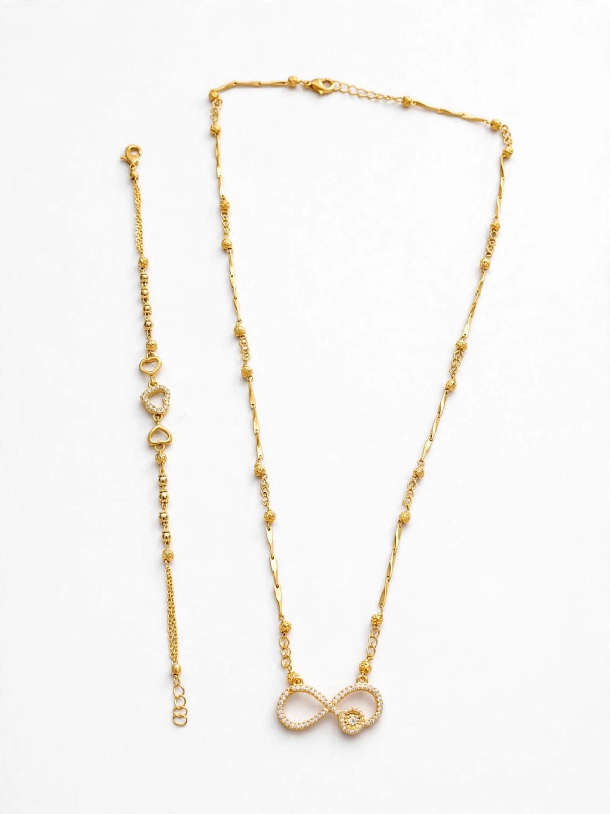 Infinity Glow Dual Mangalsutra Set