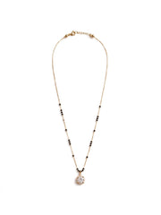 Golden Radiance Round Pendant Mangalsutra