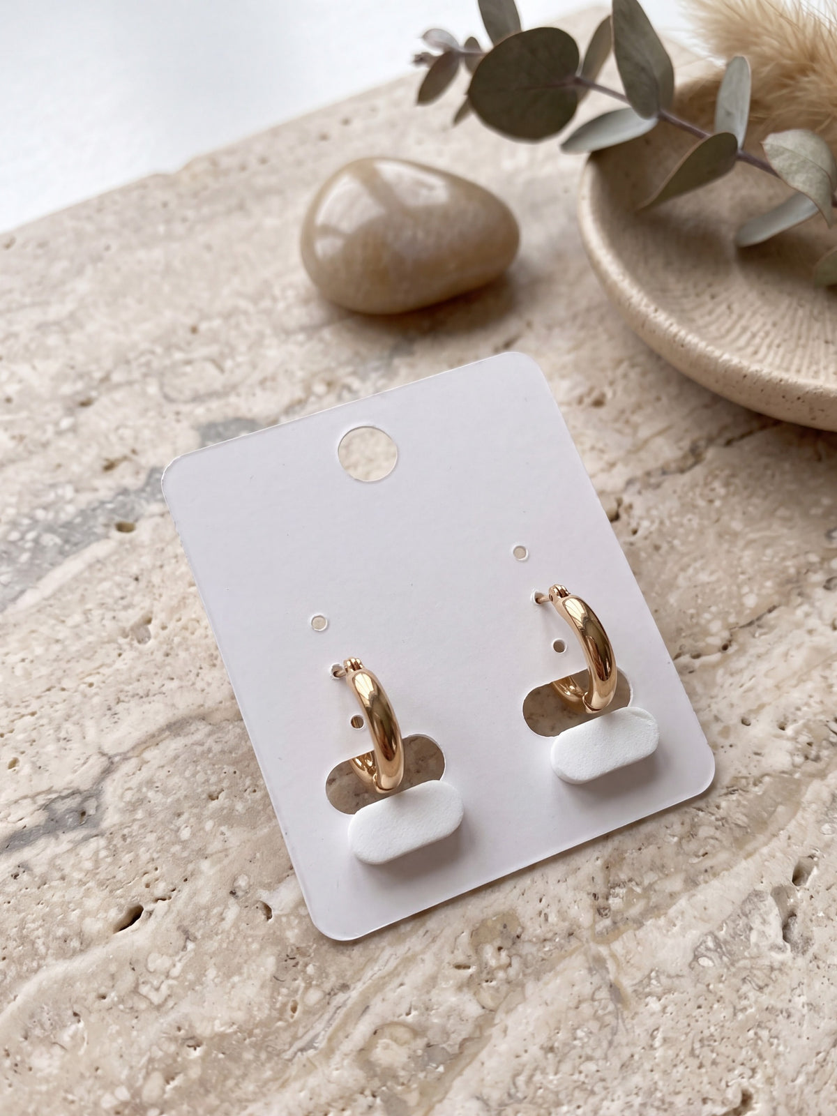 Elegant Bali Hexagon Hoop Earrings