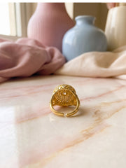 Taaj Royal Pavé Dome Ring