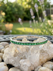 Spring Emerald Silver Kada
