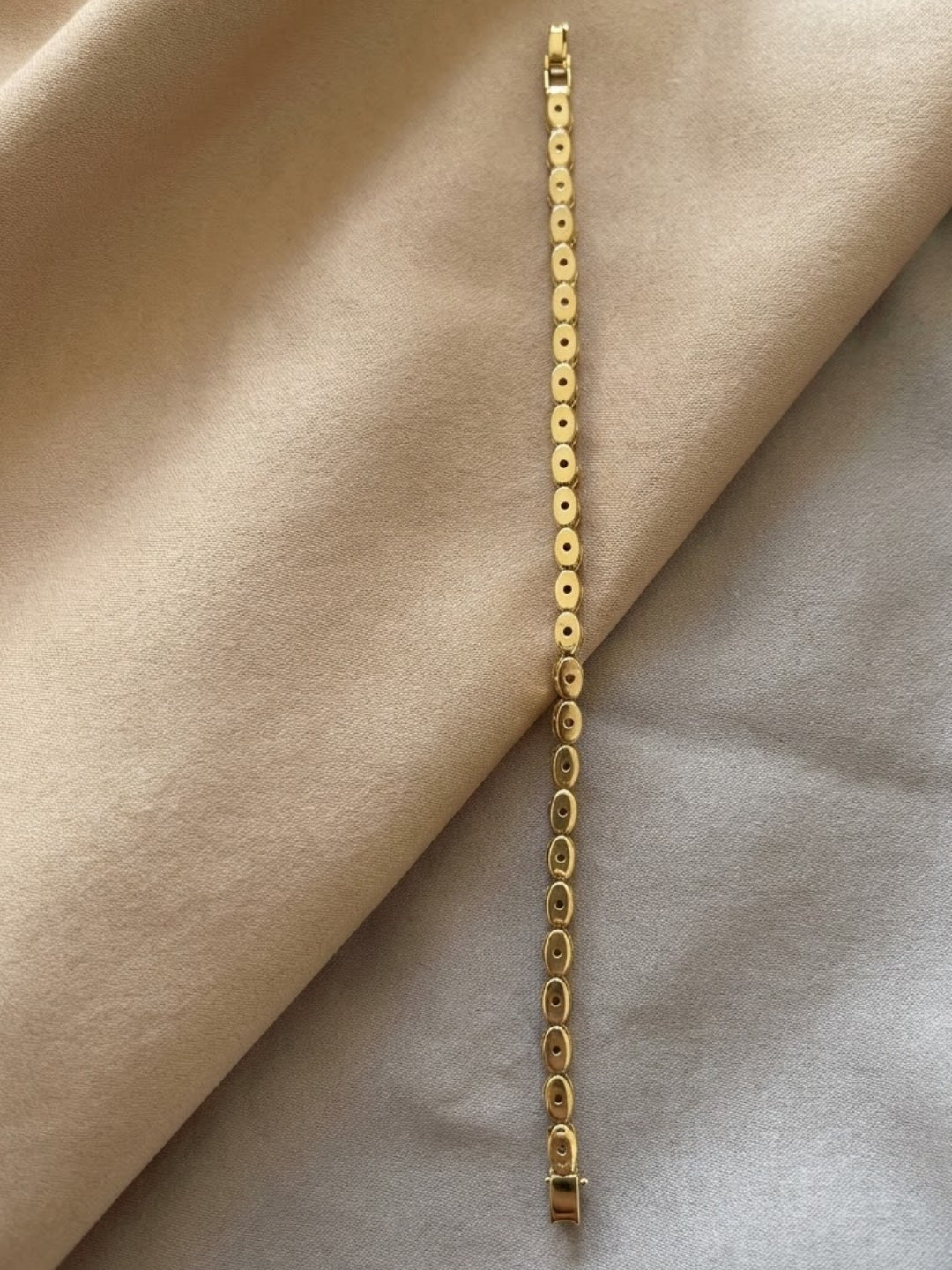 Diamond Knot Crystal Link Bracelet