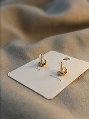 Pink Wings Butterfly Stud Earrings