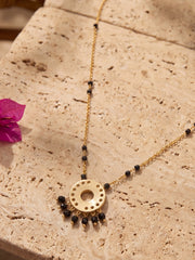Saanjh Circular Halo Mangalsutra
