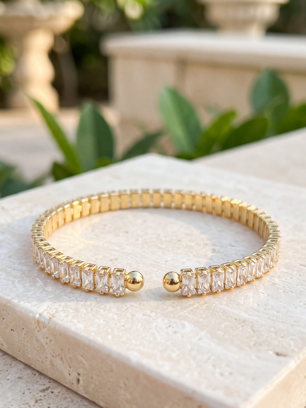 Sweet Kiss Crystal Link Bracelet