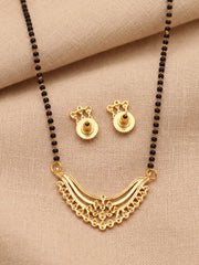 Sajan Layered Crescent Mangalsutra Set