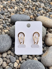 Whisper Bali Pink Teardrop Stud Earrings