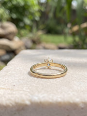 Diamond Spark Solitaire Ring