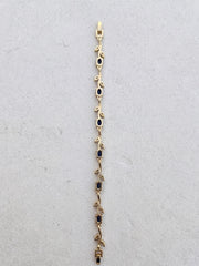 Tulip Love Sapphire Blue Bracelet