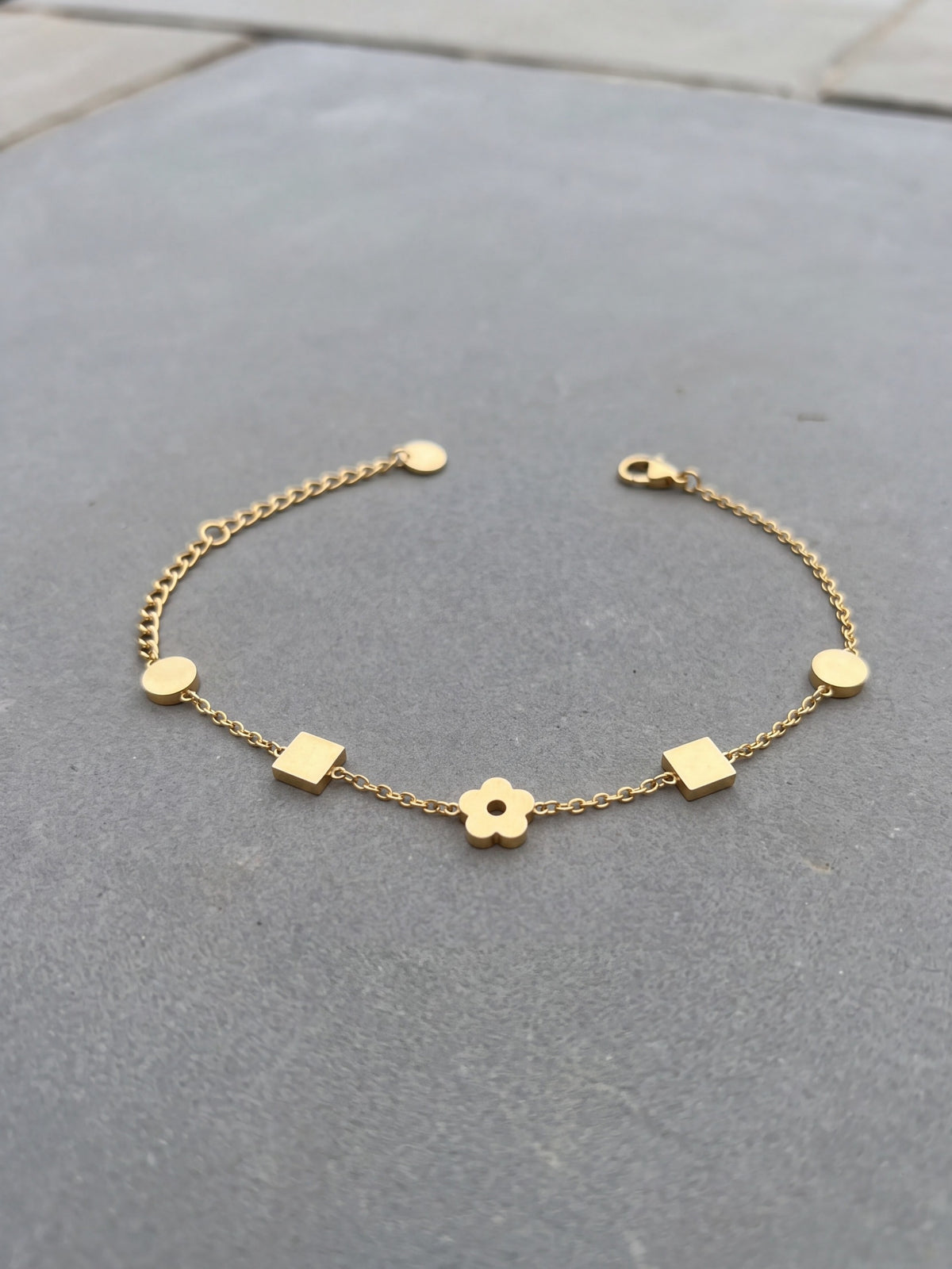 Starlight Gold Cable Bracelet