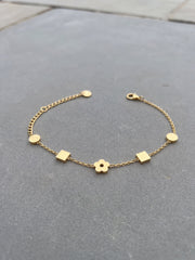 Starlight Gold Cable Bracelet