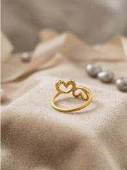 Soulmate Open Heart Ring