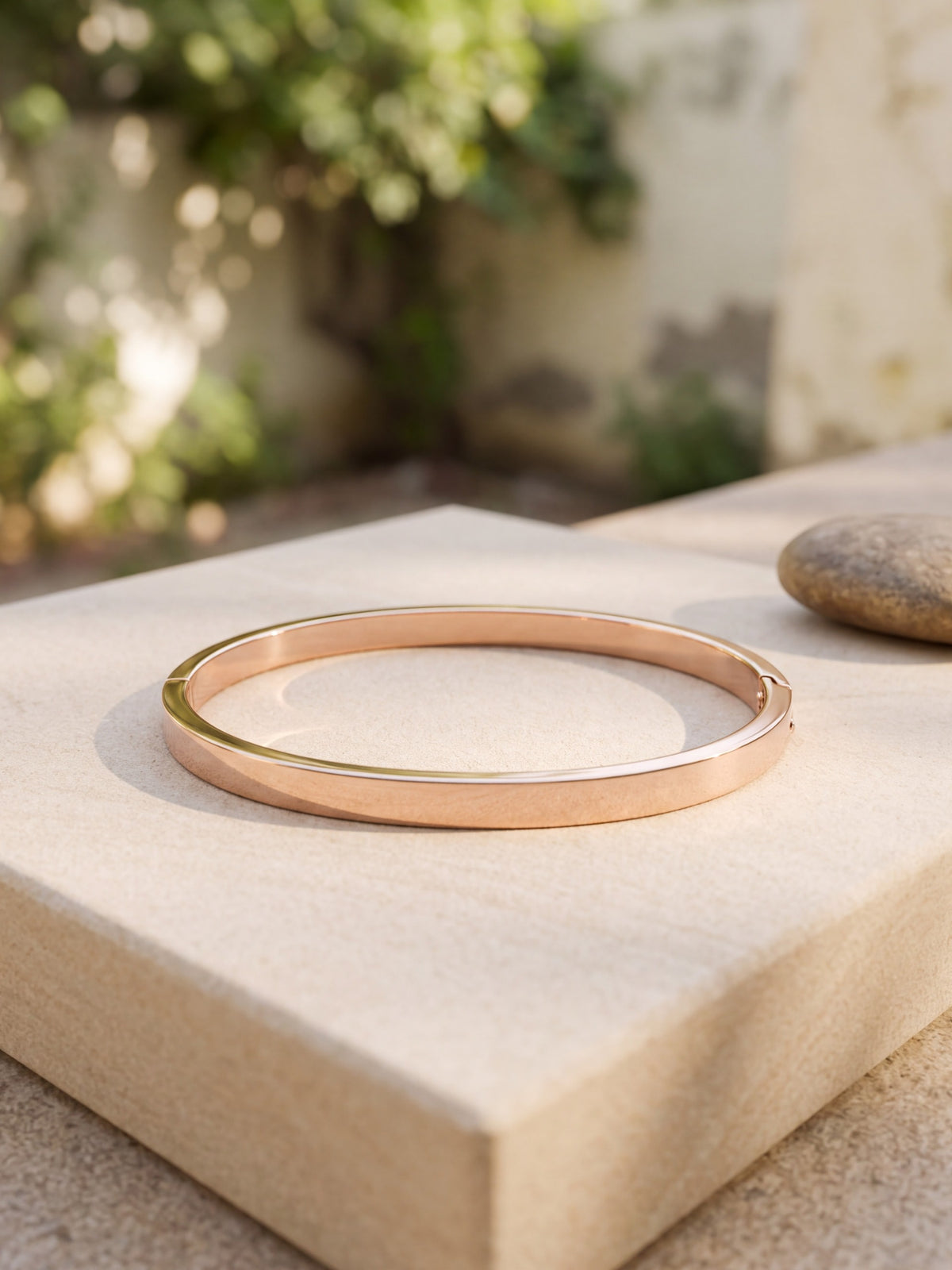 Rosy Loop Rose Gold Kada