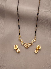 Milan Leaf Radiance Mangalsutra Set