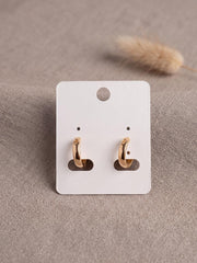 Aurora Bali Geometric Hoop Earrings