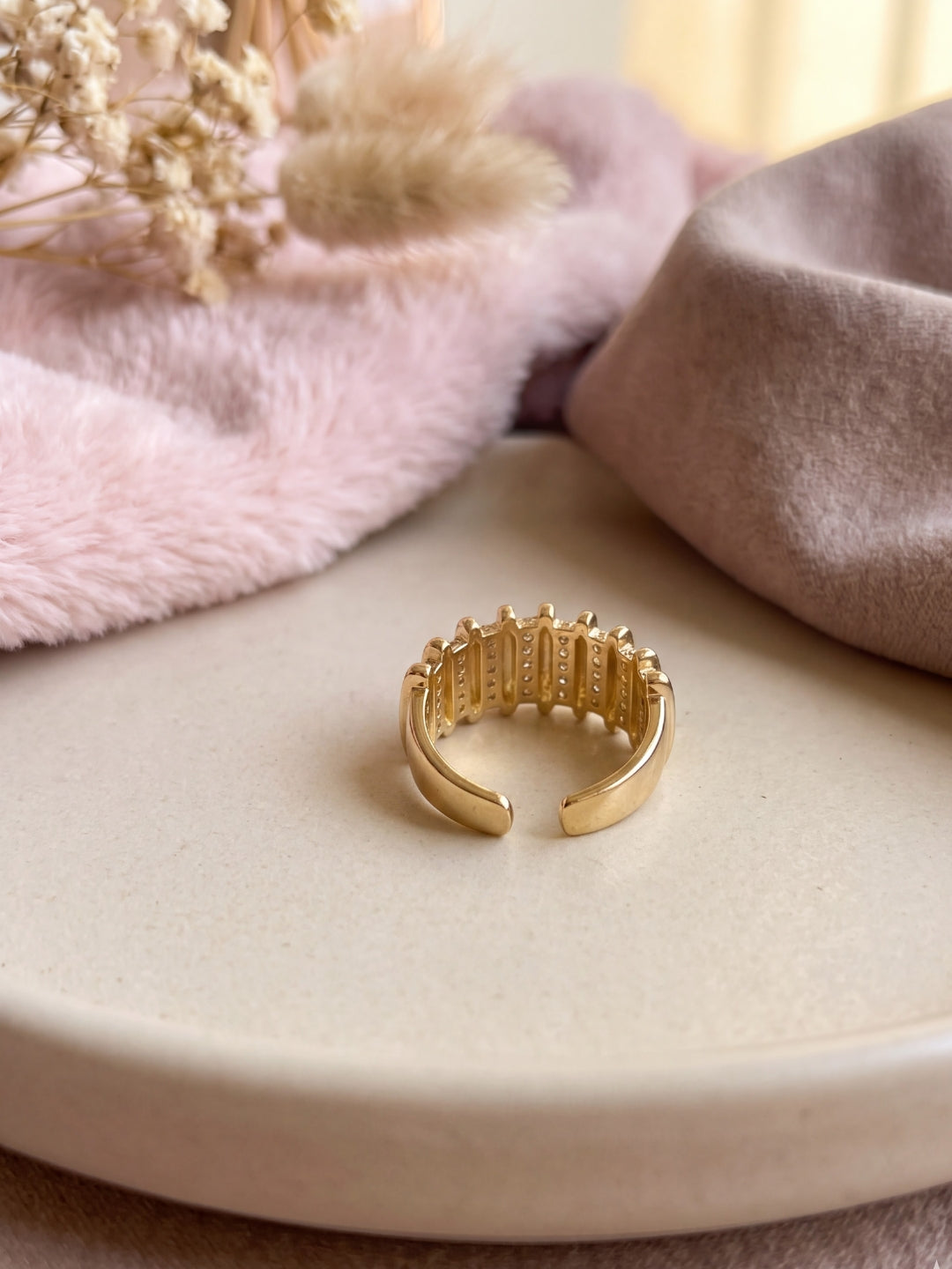 Bold Spark Multi-Band Ring