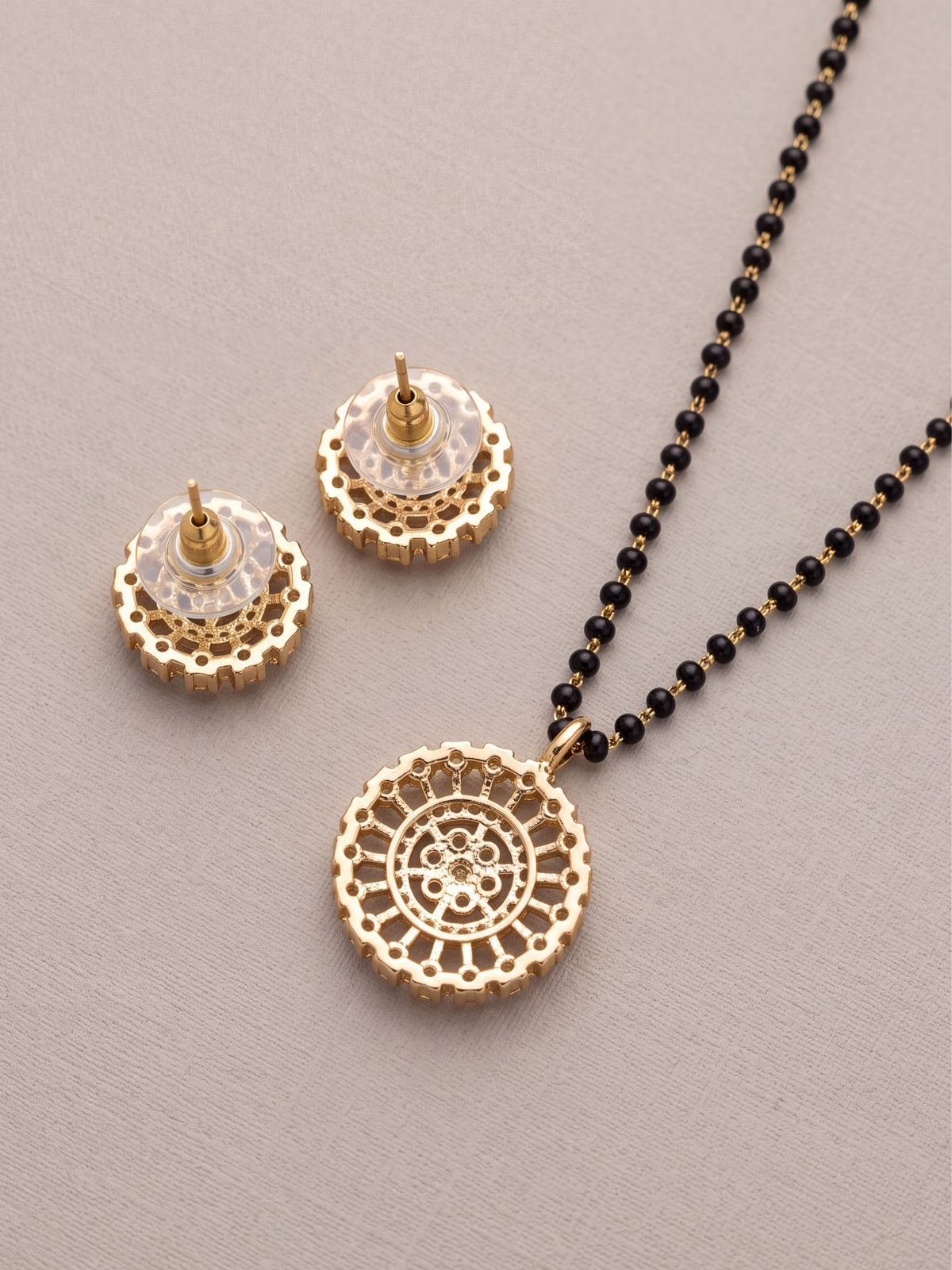 Meher Floral Mandala Mangalsutra Set