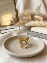 Rich Sunburst Medallion Ring