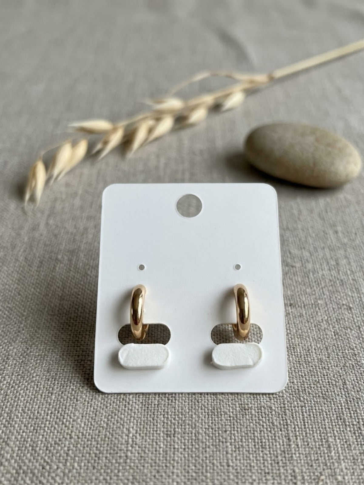 Lovely Heart Pavé Stud Earrings