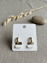 Lovely Heart Pavé Stud Earrings