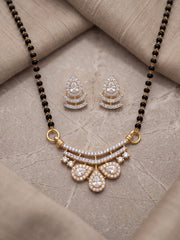 Piya Three-Drop Radiance Mangalsutra Set
