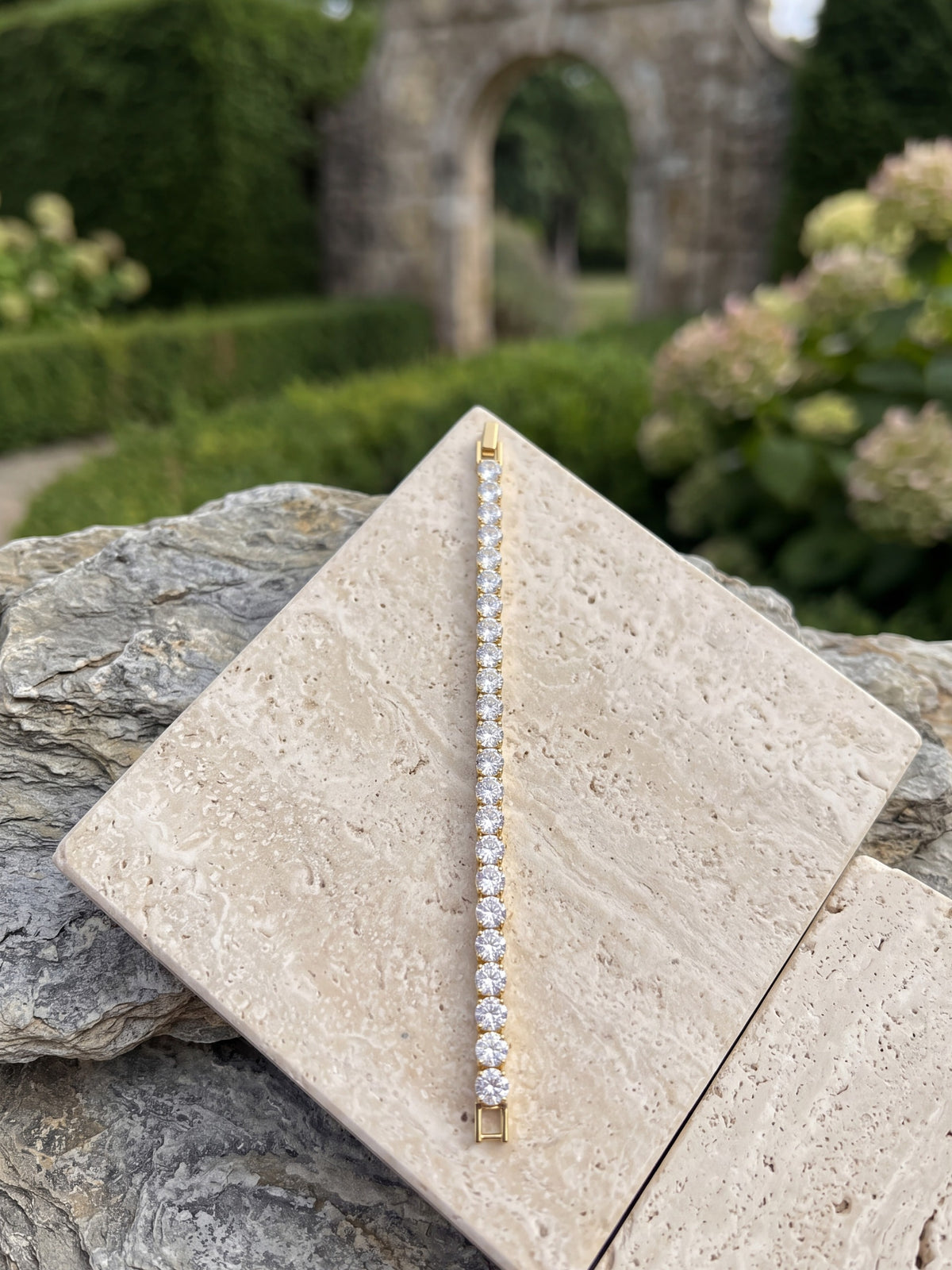 Snow Diamond Crystal Bracelet