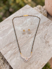 Mehfil Sunburst Stone Mangalsutra Set