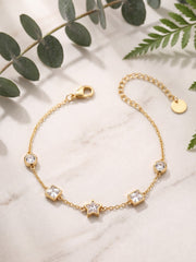 Starlight Gold Cable Bracelet