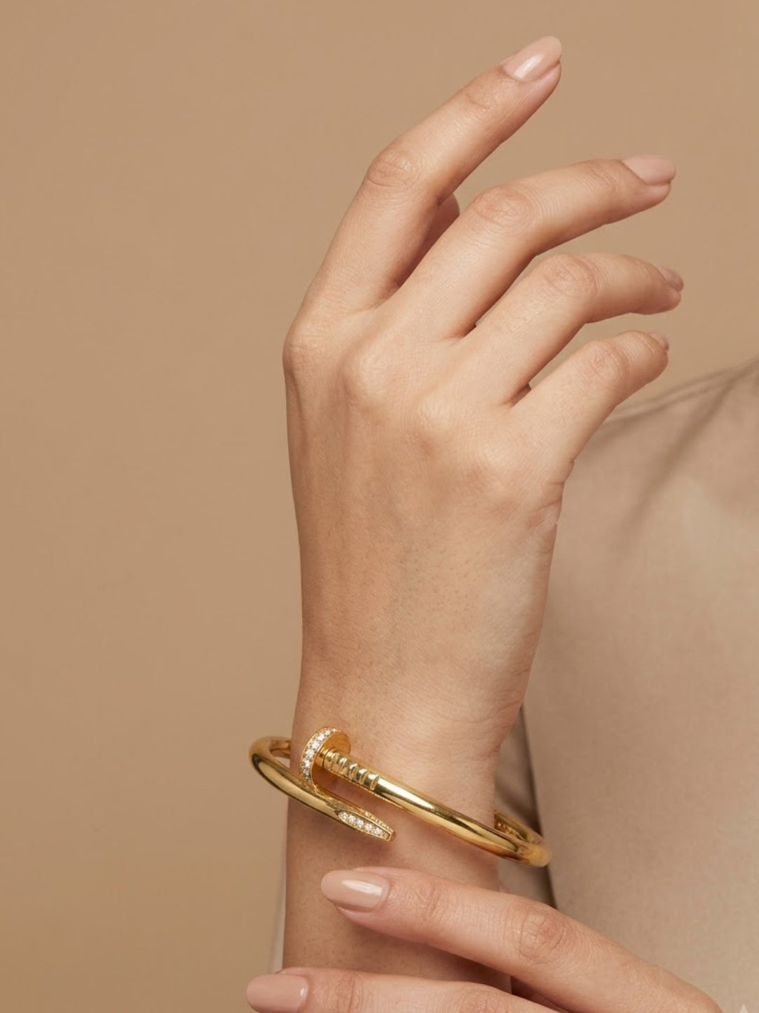 Nail Luxe Diamond Wrap Bracelet