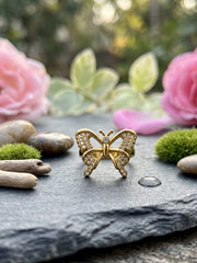 Rich Sunburst Medallion Ring