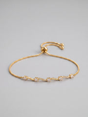 Minimal Starburst Crystal Bracelet