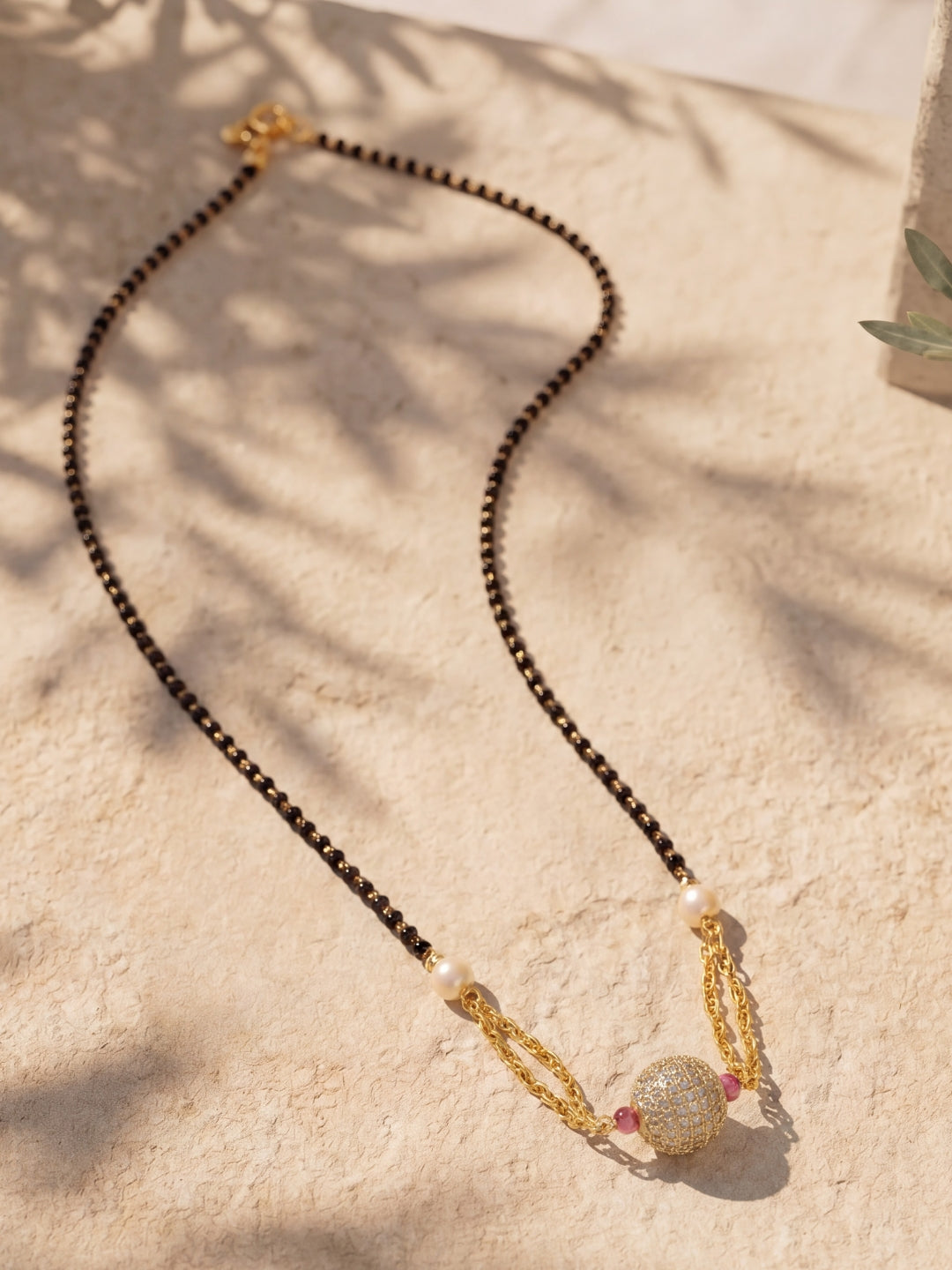 Jeevika Crystal Ball Mangalsutra