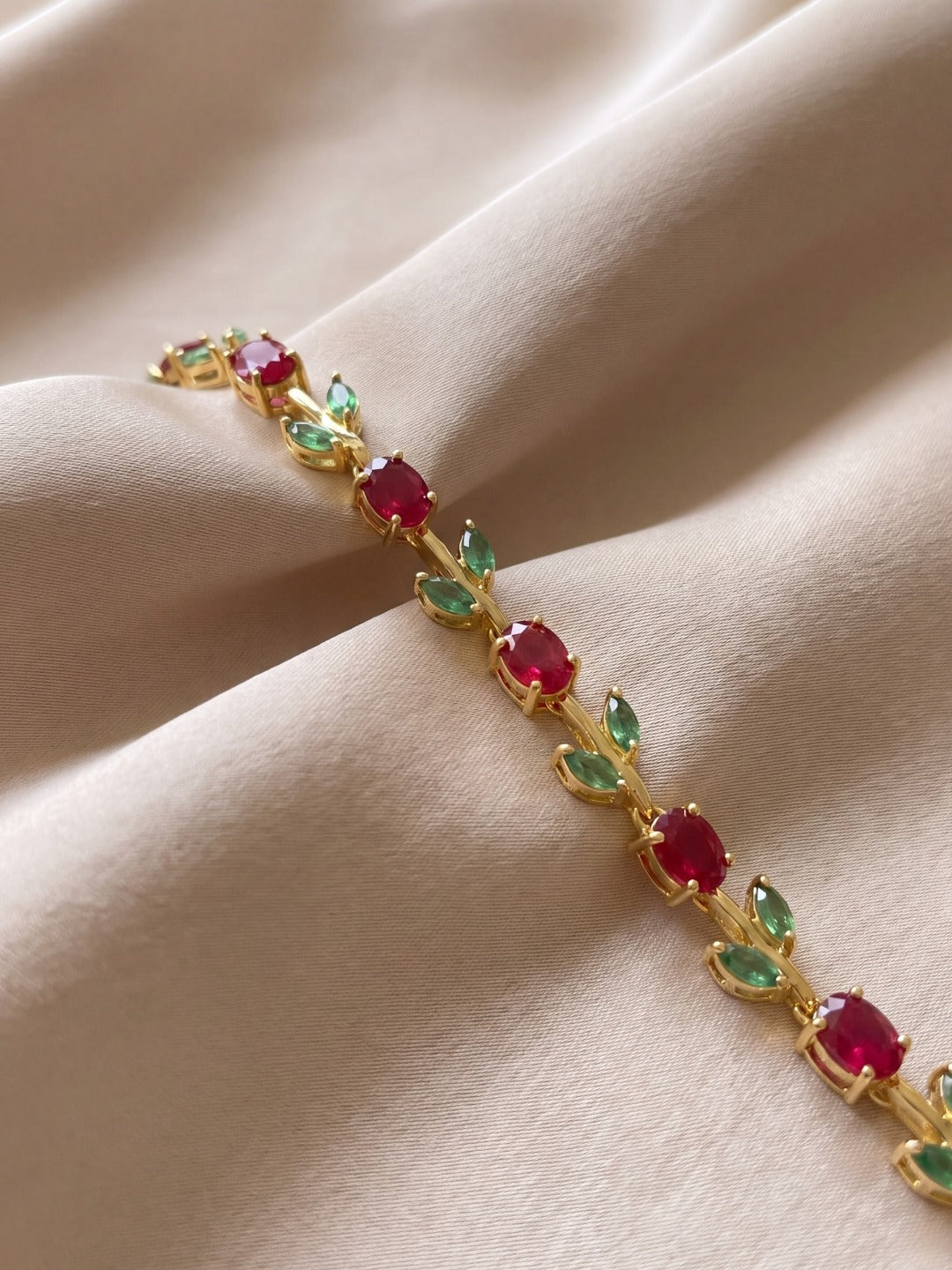Tulip Love Ruby Bracelet