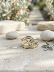 Moira Intertwined Diamond Ring