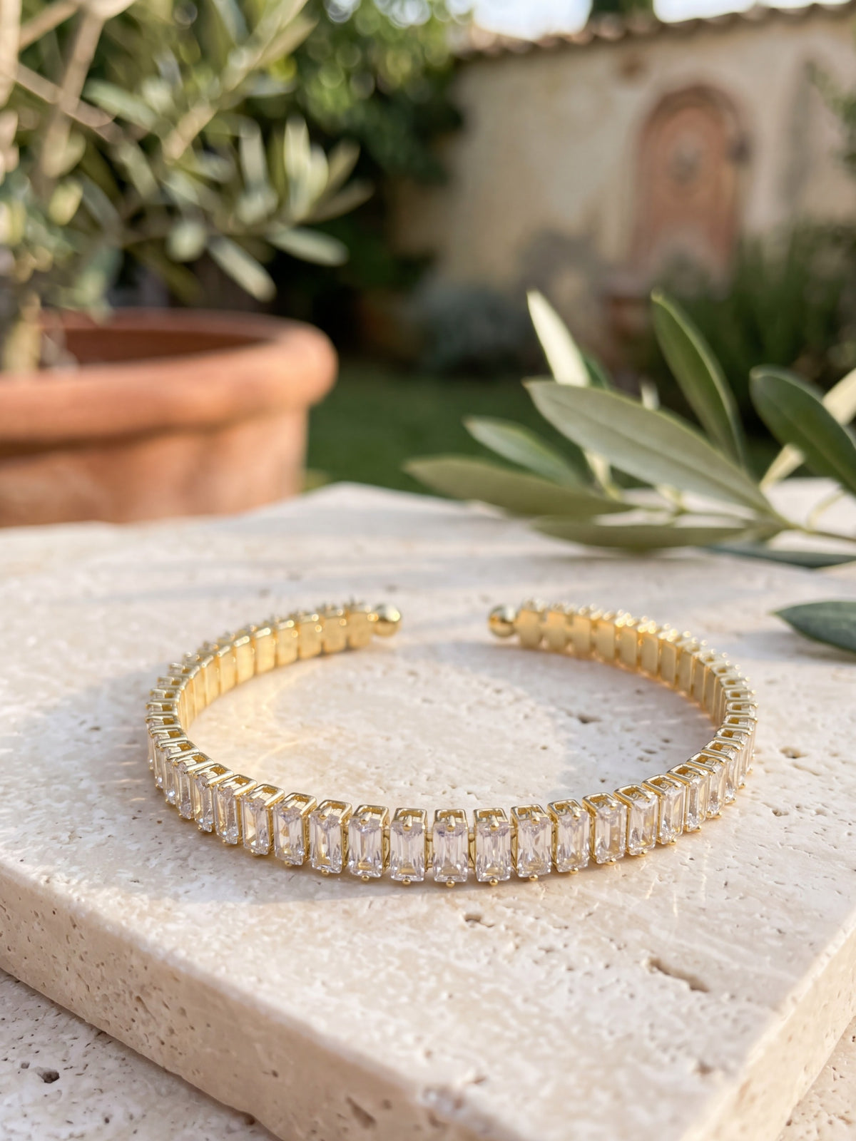 Sweet Kiss Crystal Link Bracelet