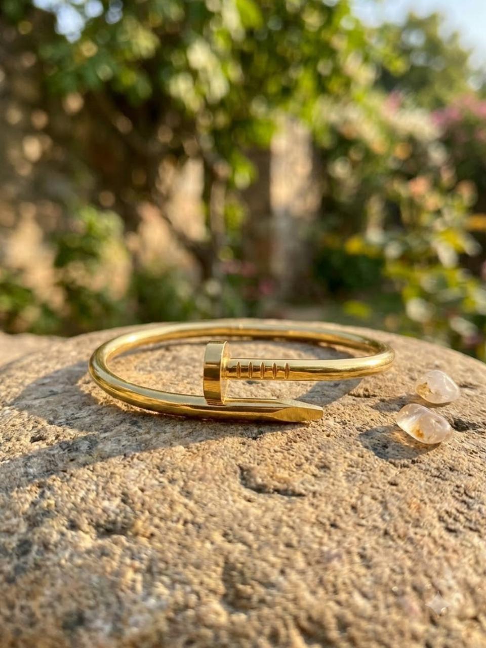 Nail Luxe Gold Wrap Bracelet