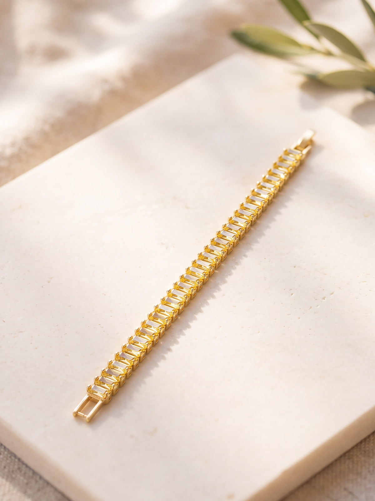 Twilight Citrine Link Bracelet