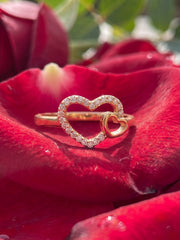 Eternal Heart Pavé Ring