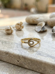 Nova Minimal Crystal Ring
