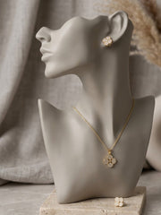 Forever Glow Clover Necklace Set