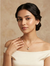 Heart Treasure Double Heart Necklace Set