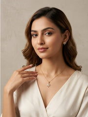 Frost Bloom Star Necklace Set