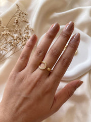 Grace Teardrop Open Wrap Ring