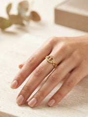 Lumina Heart Solitaire Ring