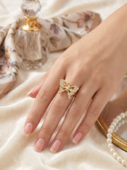 Rich Sunburst Medallion Ring