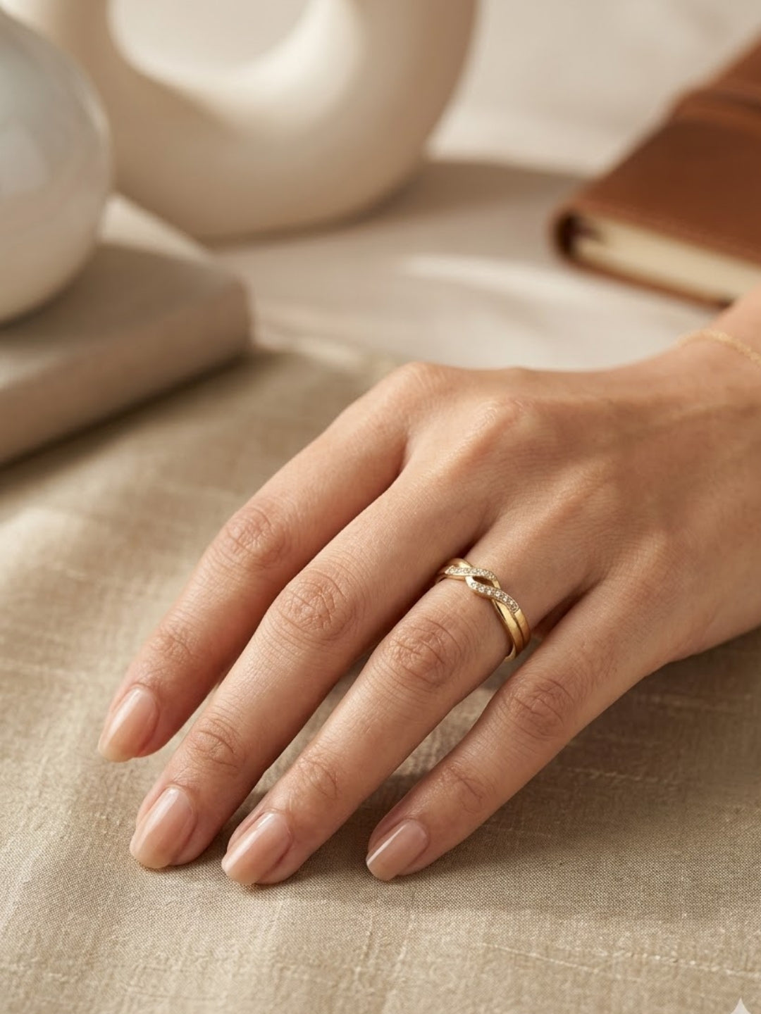 Galaxy Infinity Pavé Ring